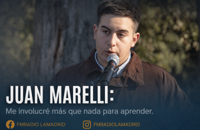 Juan Marelli: “Me involucré más que nada para aprender”
