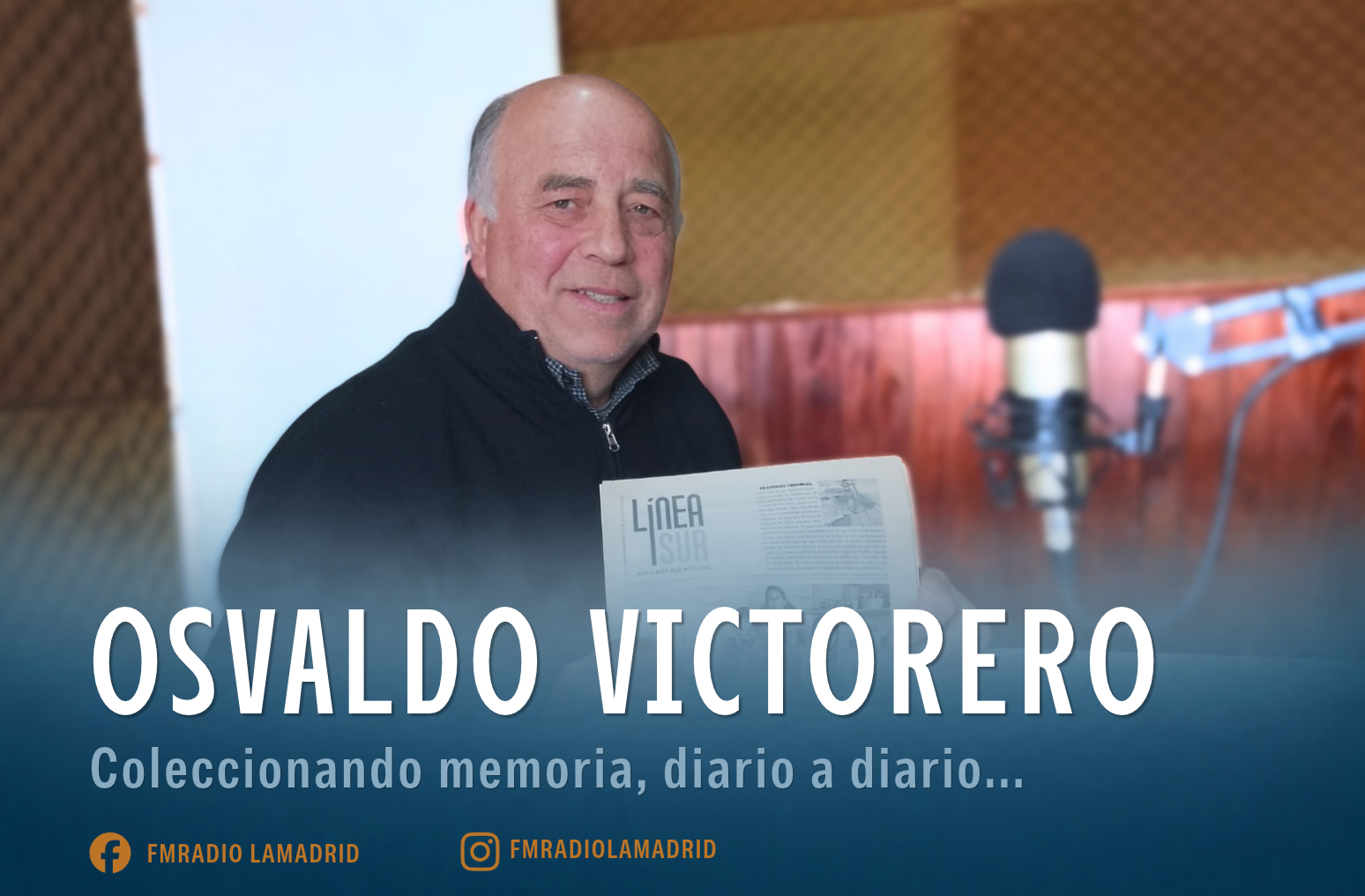 Osvaldo Victorero… Coleccionando memoria, diario a diario.