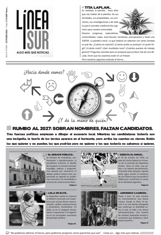 Tapa Línea Sur Edición Nº 001